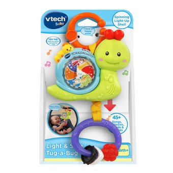 Light Spin Tug a Bug Baby Toy VTech